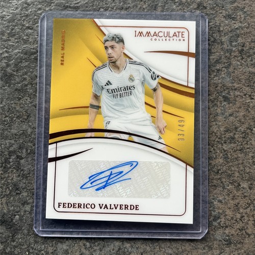 Federico Valverde 2024 Panini Immaculate /49