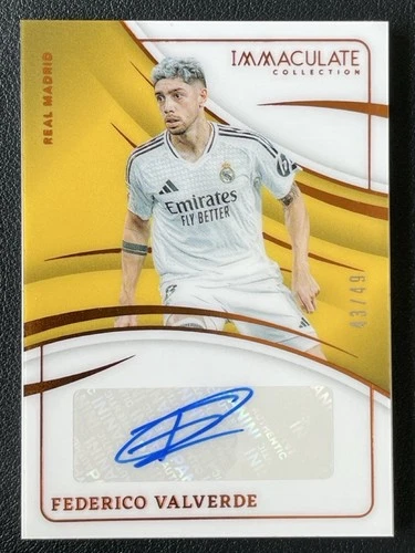 Federico Valverde 2024 Panini Immaculate Collection /49