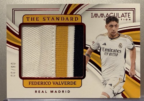 Federico Valverde 2023 Panini Immaculate Collection Ruby /30