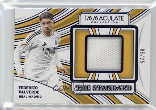 Federico Valverde 2024 Panini Immaculate Sapphire /25