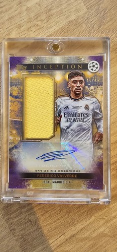 Federico Valverde 2025 Panini Inception /25