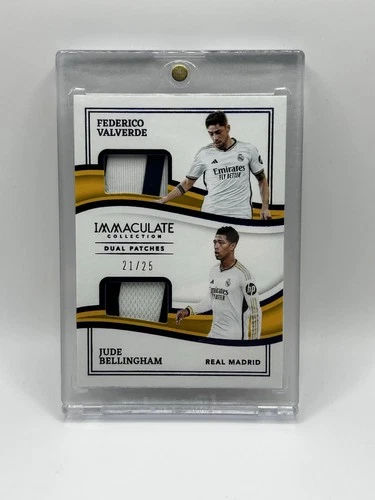 Federico Valverde & Jude Bellingham 2023 Panini Immaculate /25