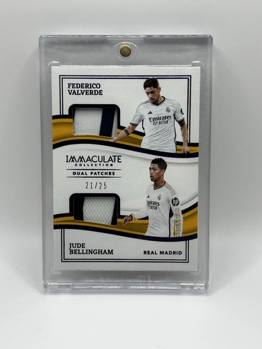 Federico Valverde & Jude Bellingham 2023 Panini Immaculate /25