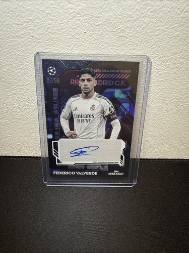 Federico Valverde 2025 Topps Knockout /99