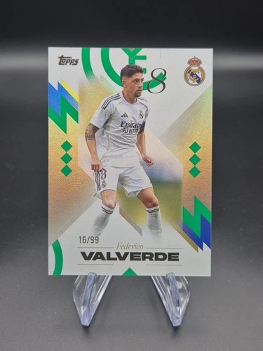 Federico Valverde 2025 Topps Los Blancos Real Madrid Parallel /99
