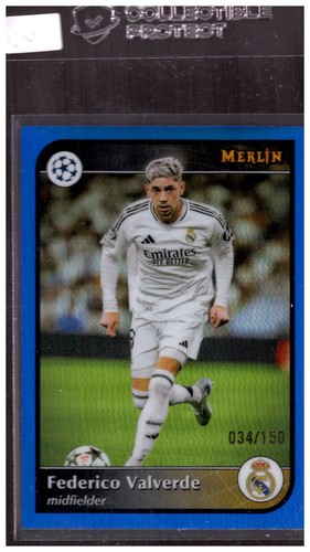 Federico Valverde 2024 Topps Merlin Chrome /150