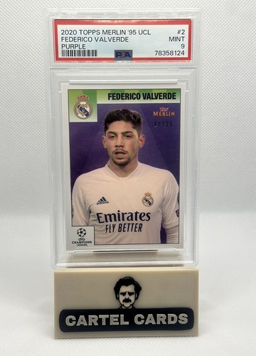 Federico Valverde 2020 Topps Merlin Chrome Purple /25