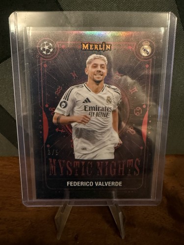 Federico Valverde 2024 Topps Merlin Chrome Red /5