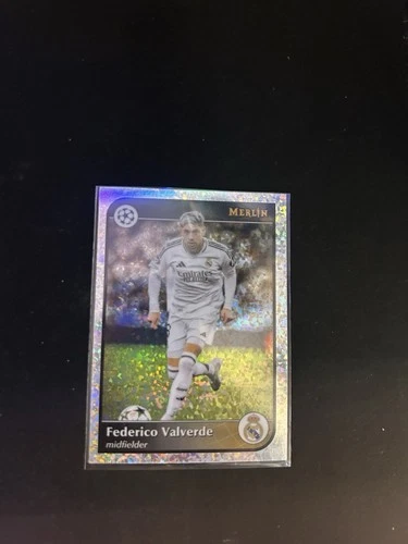 Federico Valverde 2024 Topps Merlin Chrome Refractor