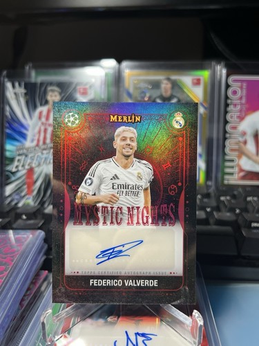 Federico Valverde 2024 Topps Merlin Chrome Rojo /5