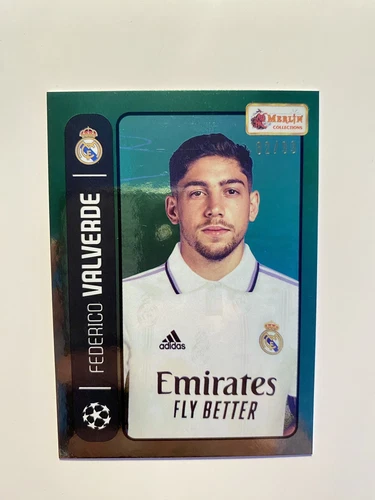 Federico Valverde 2022 Topps Merlin Heritage /99