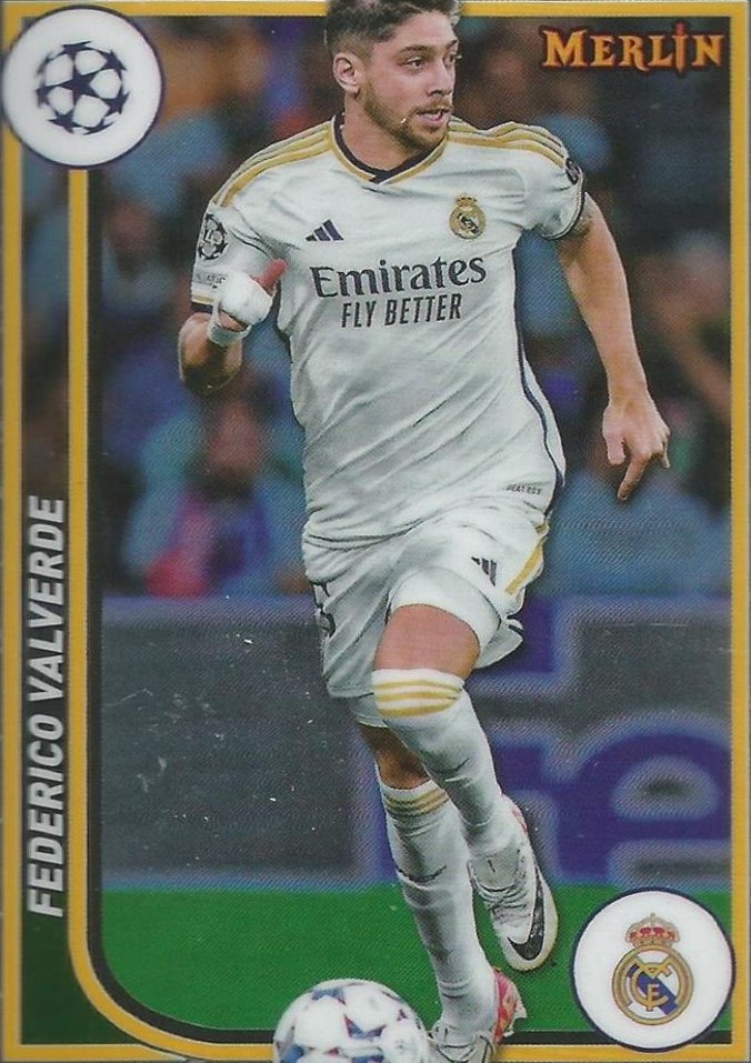 Federico Valverde 2023 Topps Merlin UEFA Club Competitions