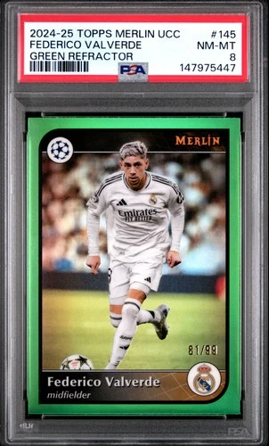 Federico Valverde 2024 Topps Merlin UEFA Club Competitions /99