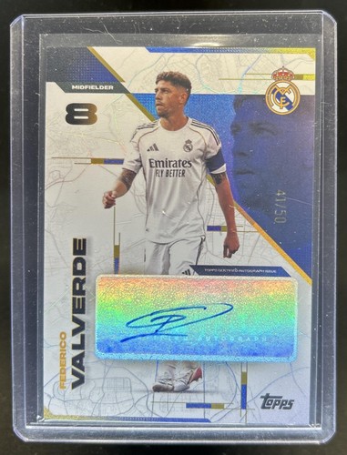 Federico Valverde 2025 Topps Modern Madrid Los Blancos /50
