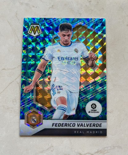 Federico Valverde 2021 Panini Mosaic La Liga Peacock Prizm #83