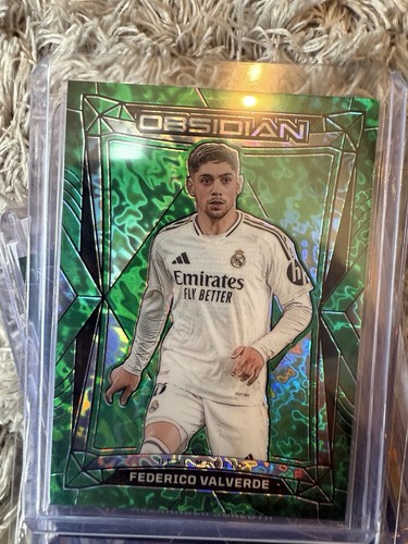 Federico Valverde 2024 Panini Obsidian Imperial Jade /26