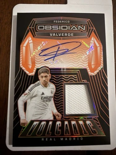 Federico Valverde 2024 Panini Obsidian Orange /25