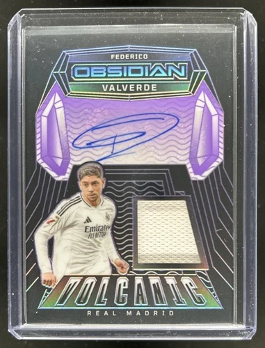 Federico Valverde 2024 Panini Obsidian Purple /10
