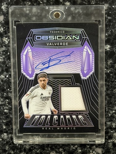 Federico Valverde 2024 Panini Obsidian Purple /10