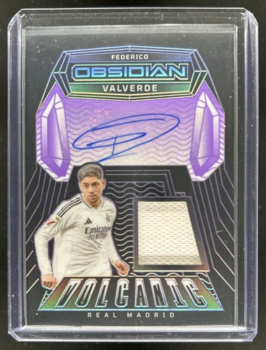 Federico Valverde 2024 Panini Obsidian Purple /10