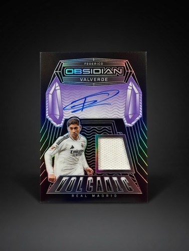 Federico Valverde 2024 Panini Obsidian Purple /10