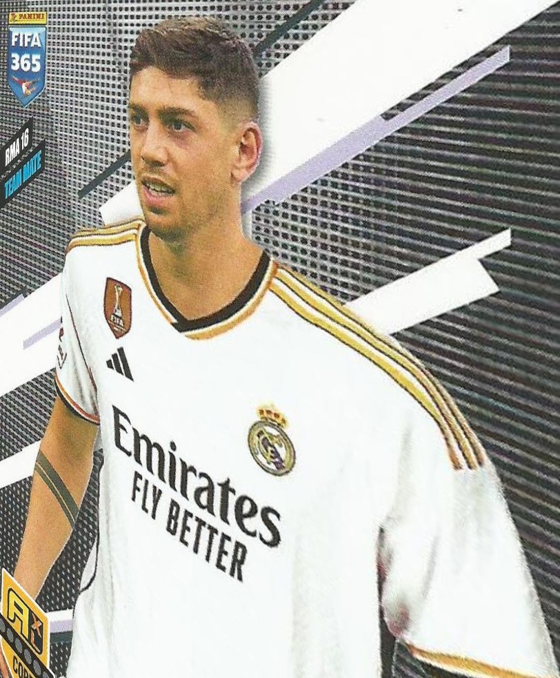 Federico Valverde 2024 Panini Adrenalyn XL FIFA 365