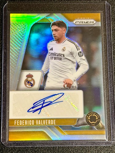 Federico Valverde 2025 Panini Prizm Argento /99