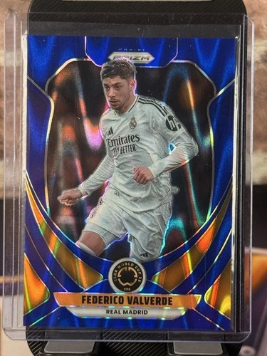 Federico Valverde 2025 Panini Prizm Blu Sismico /275