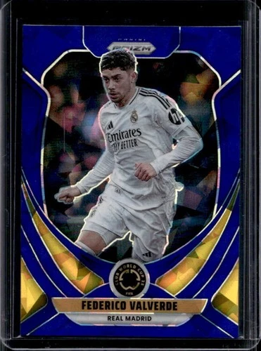 Federico Valverde 2025 Panini Prizm Blue Ice /175