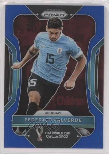 Federico Valverde 2022 Panini Prizm Blue Prizm /299