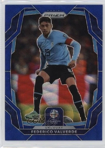 Federico Valverde 2024 Panini Prizm Blue Wave 125/199