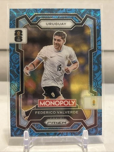 Federico Valverde 2026 Panini Prizm Blue Wave