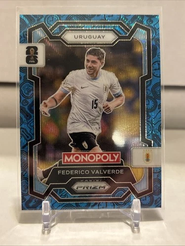 Federico Valverde 2026 Panini Prizm Blue Wave