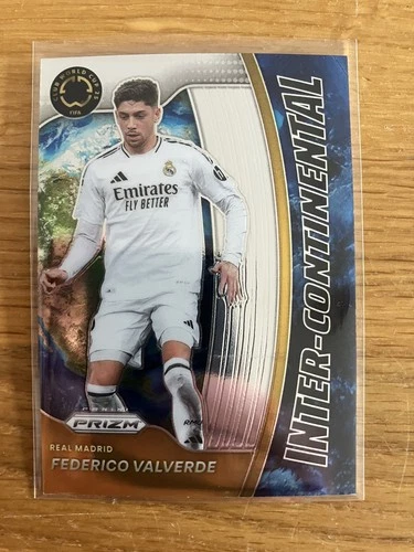 Federico Valverde 2025 Panini Prizm Club World Cup