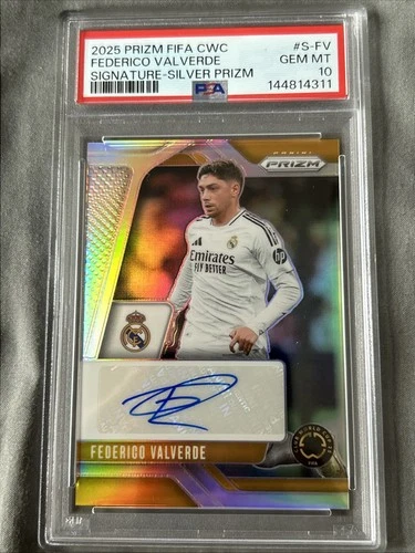 Federico Valverde 2025 Panini Prizm Copa Mundial de Clubes de la FIFA Silver Prizm /99
