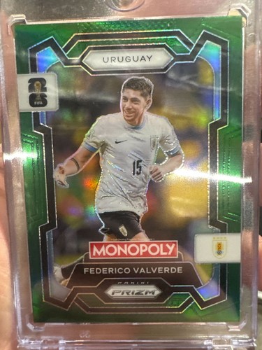 Federico Valverde 2026 Panini Prizm FIFA World Cup Verde /35
