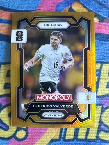 Federico Valverde 2026 Panini Prizm Gold /49