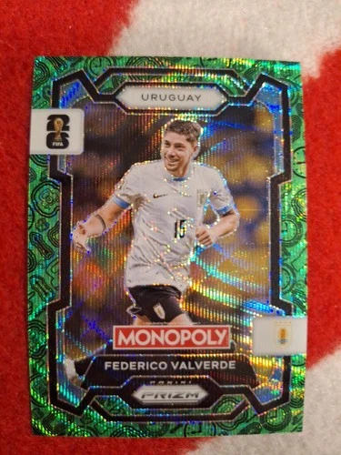 Federico Valverde 2026 Panini Prizm Green Wave