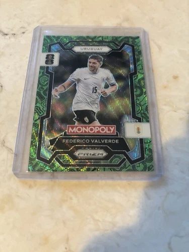 Federico Valverde 2026 Panini Prizm Green Wave
