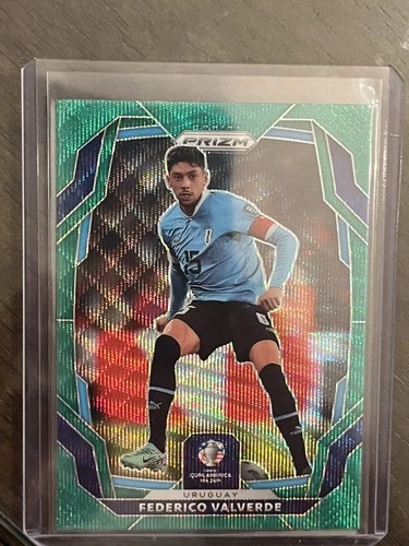 Federico Valverde 2024 Panini Prizm Green Wave
