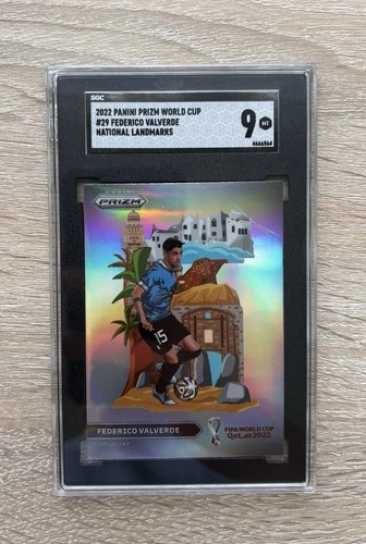 Federico Valverde 2022 Panini Prizm Holograma