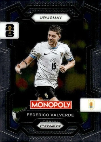 Federico Valverde 2026 Panini Prizm Monopoly FIFA World Cup