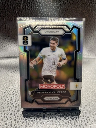 Federico Valverde 2026 Panini Prizm Monopoly FIFA World Cup Silver