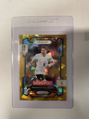 Federico Valverde 2026 Panini Prizm Oro Hielo Agrietado