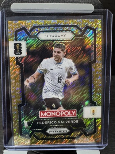 Federico Valverde 2026 Panini Prizm Oro Shimmer /500