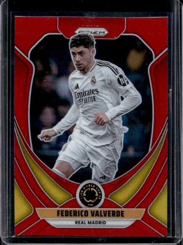 Federico Valverde 2025 Panini Prizm Red /199