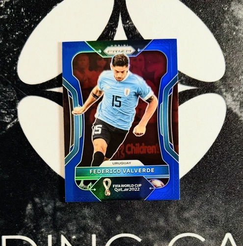 Federico Valverde 2022 Panini Prizm World Cup Blue /299