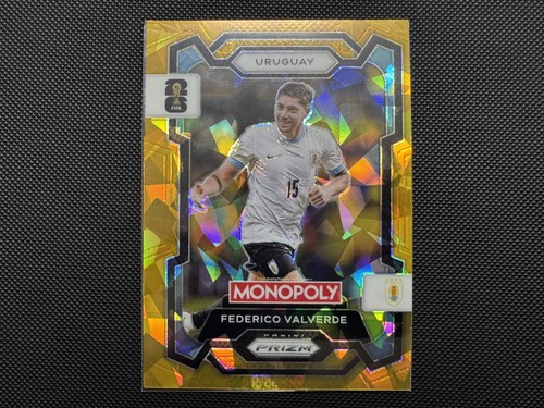Federico Valverde 2026 Panini Prizm World Cup Cracked Ice