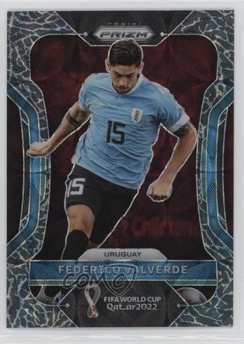 Federico Valverde 2022 Panini Prizm World Cup Elephant