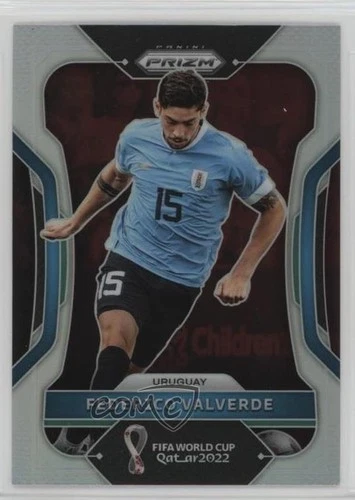 Federico Valverde 2022 Panini Prizm World Cup Silver Prizm